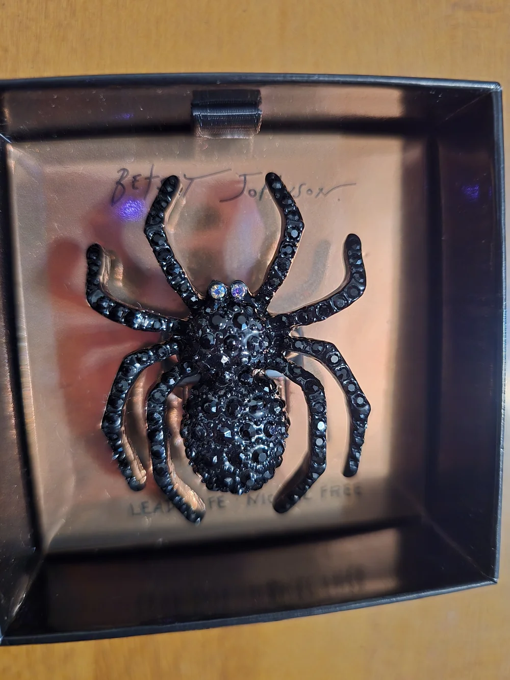 Betsey Johnson Spider Ring